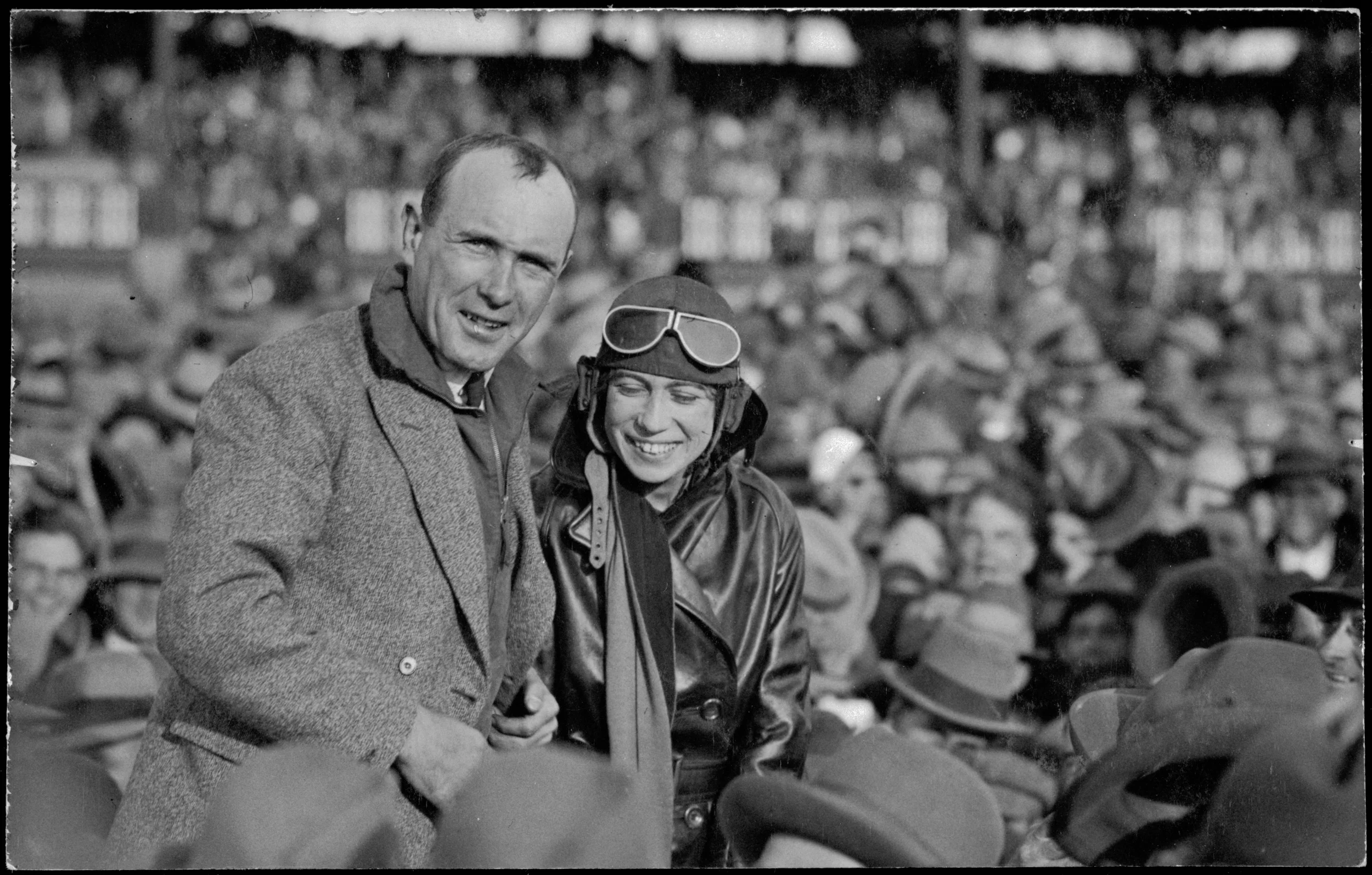 Bill Lancaster and Chubbie Miller, Launceston 1928