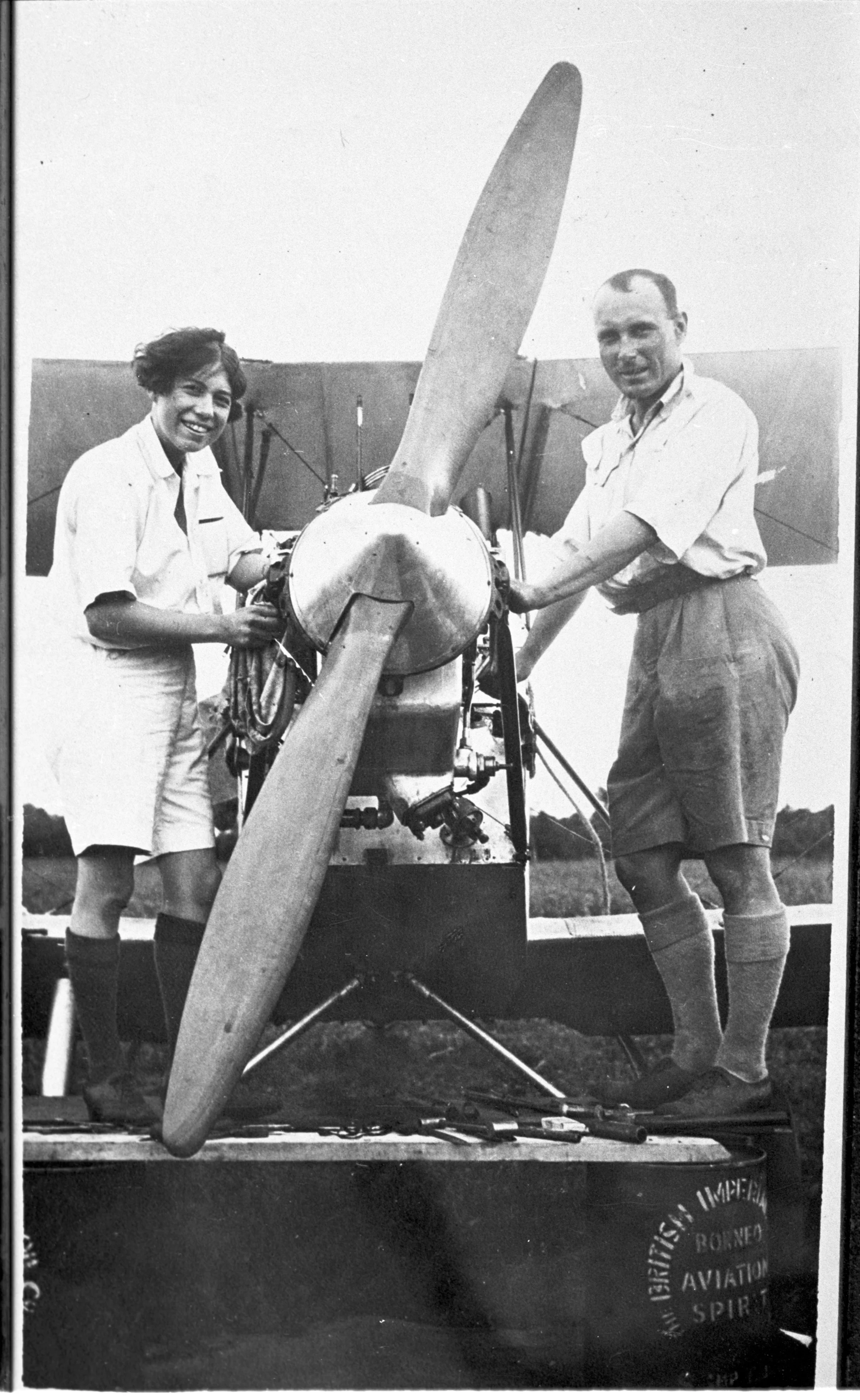 Bill Lancaster and Jessie Maude 'Chubbie' Miller