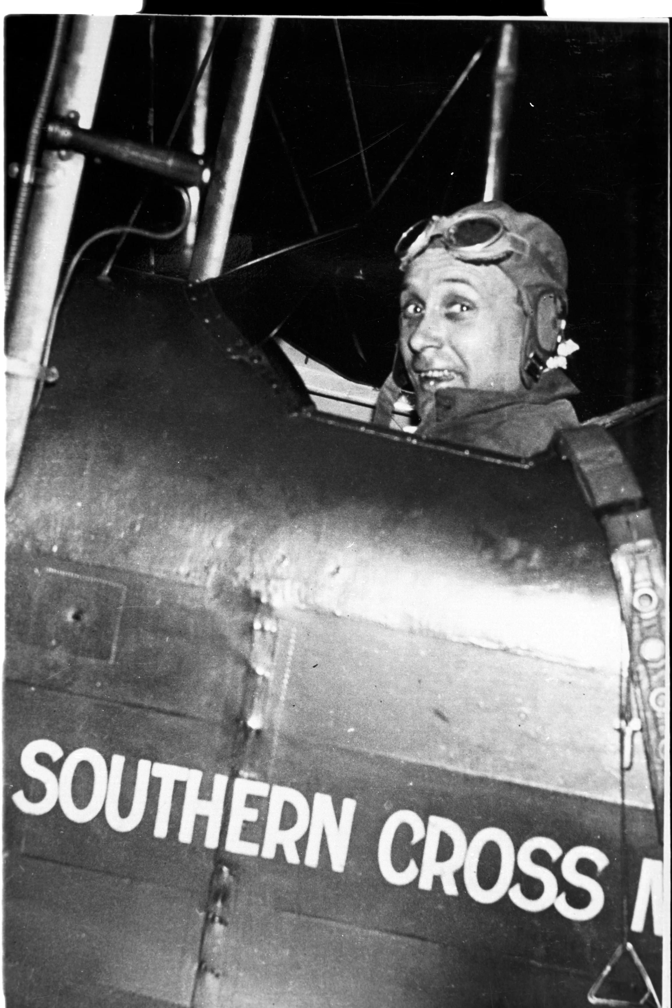 Bill Lancaster in the Southern Cross Minor