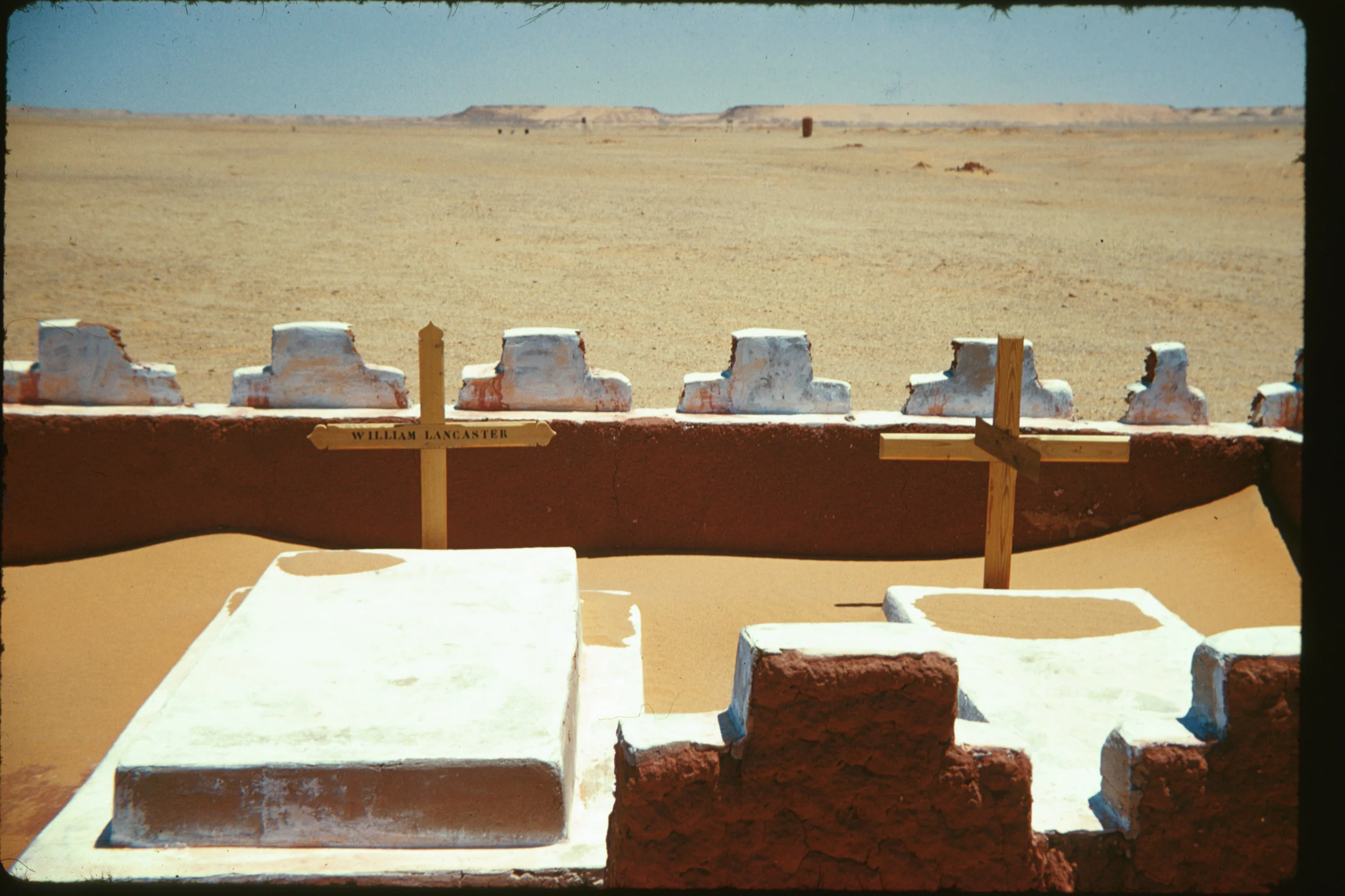 Bill Lancaster's grave