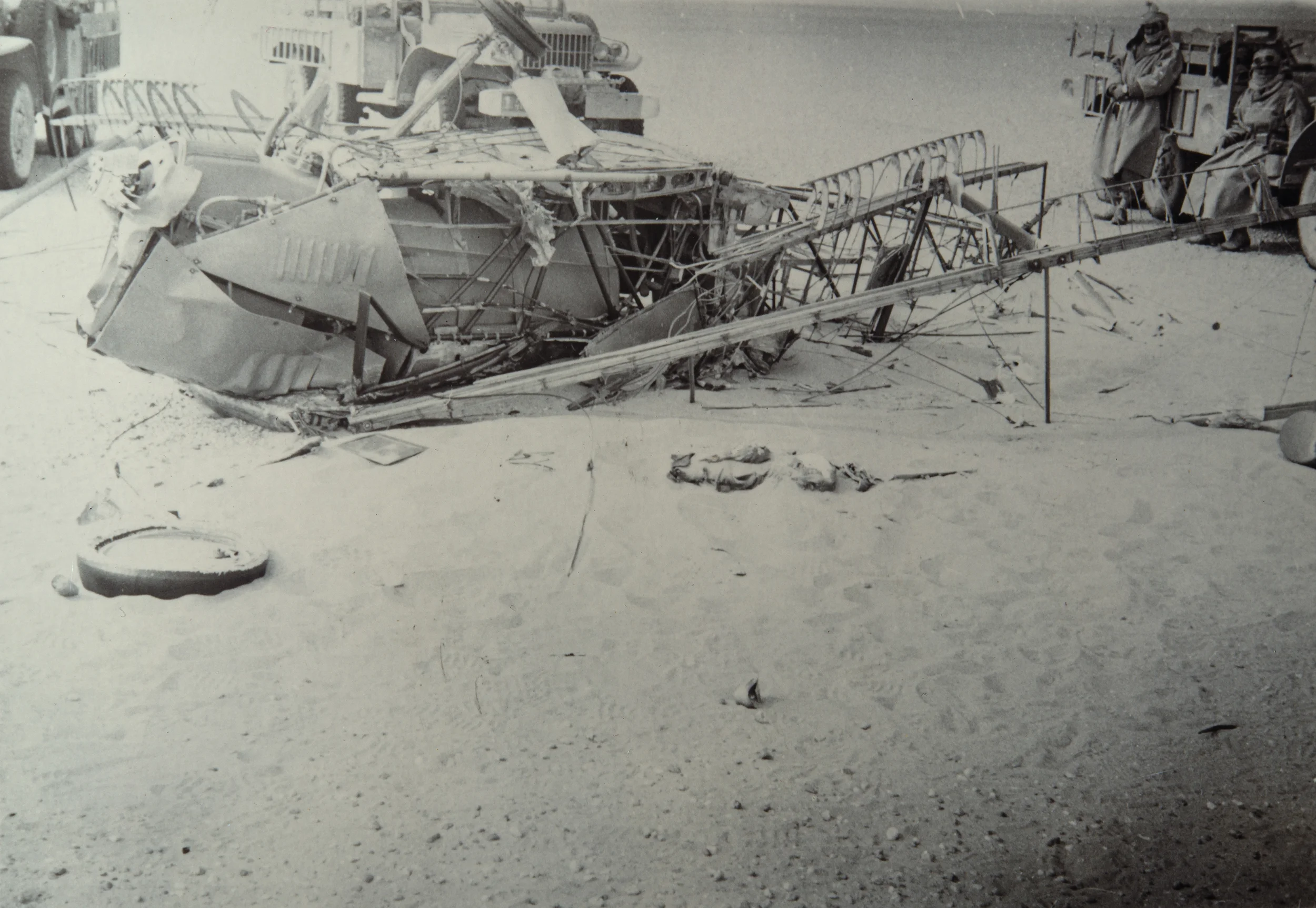 Wreckage of the Southern Cross Minor